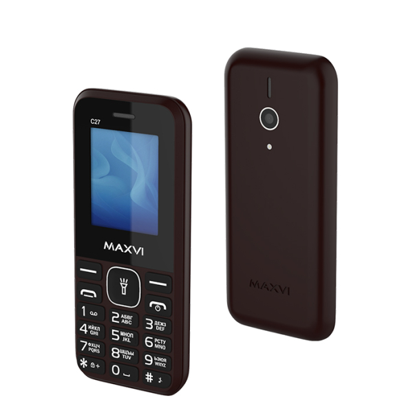 Купить Мобильный телефон Maxvi C27 brown
